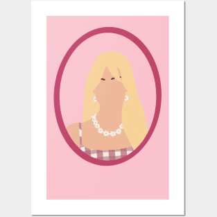 Barbie Margot Robbie Mirror Posters and Art